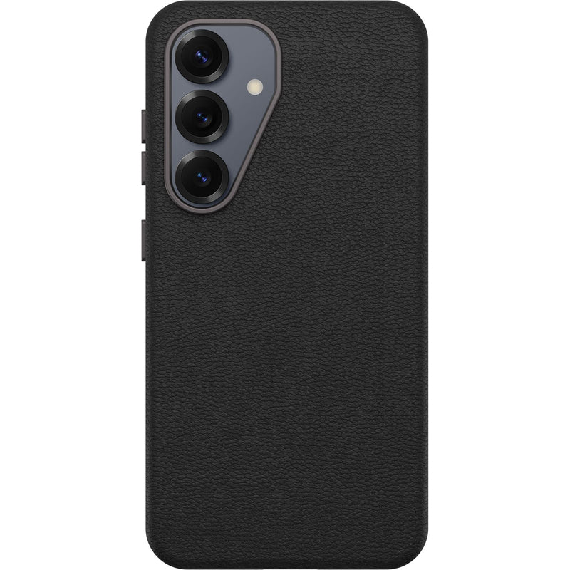 OtterBox Symmetry Cactus Leather Case For Samsung Galaxy S25 - Black