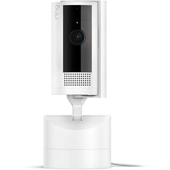 Ring Pan-Tilt Indoor Plug-In Security Camera - White