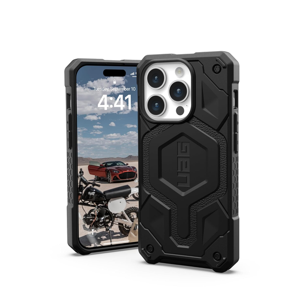 UAG Monarch Pro Magsafe Case For iPhone 15 Pro - Black
