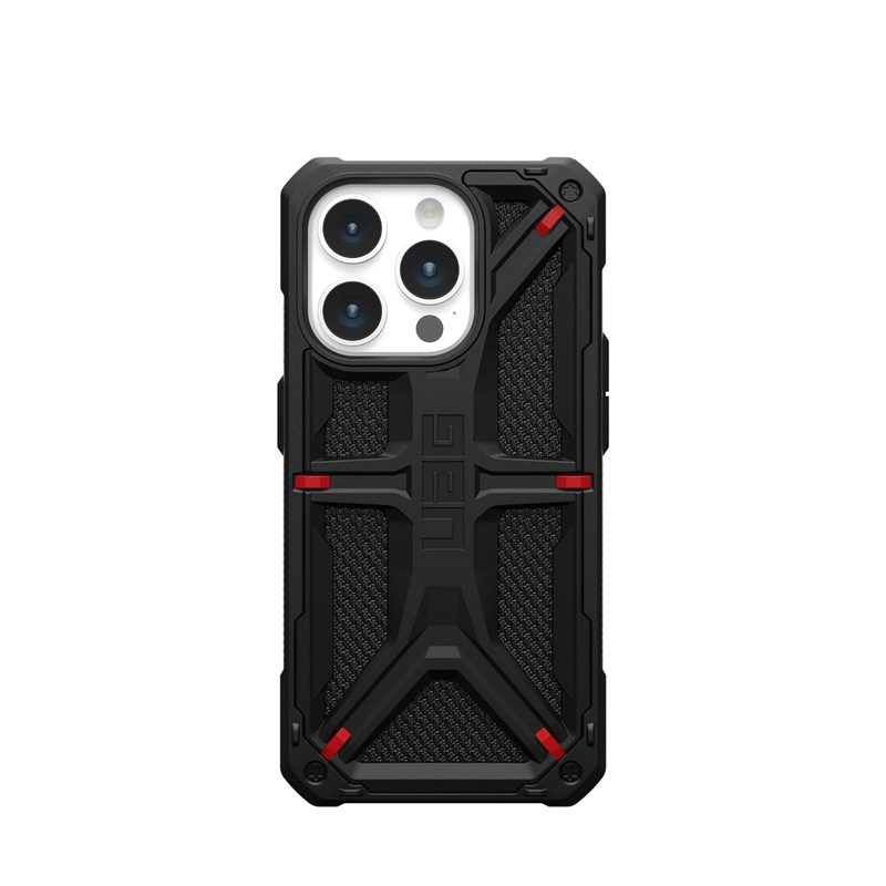 UAG Monarch Case For iPhone 15 Pro - Kevlar Green
