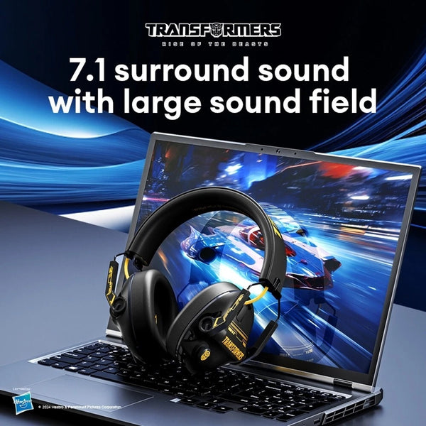 Transformers TF-G03 Bluetooth Gaming Headset - Black