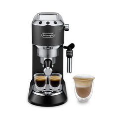 DeLonghi Dedica Style Pump Espresso Machine EC685BK - Black