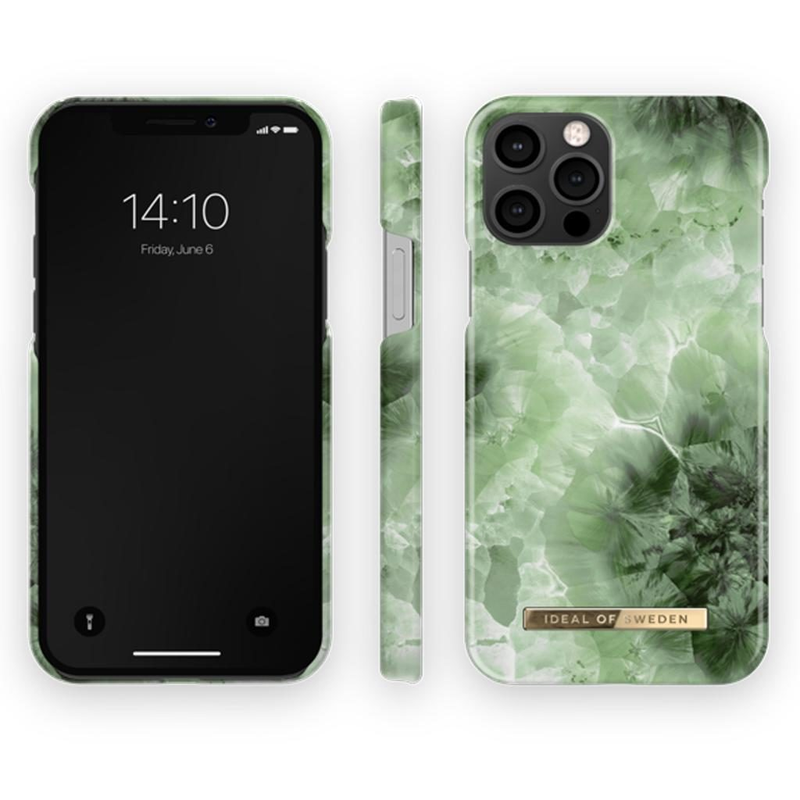 Ideal of Sweden Fashion Case For iPhone 12 Pro Max - Crystal Sky Green