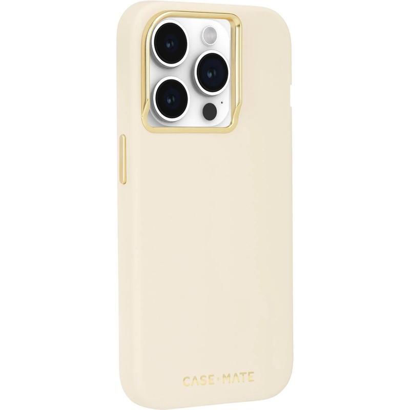 Case-Mate Silicone MagSafe Case For Apple iPhone 15 - Beige