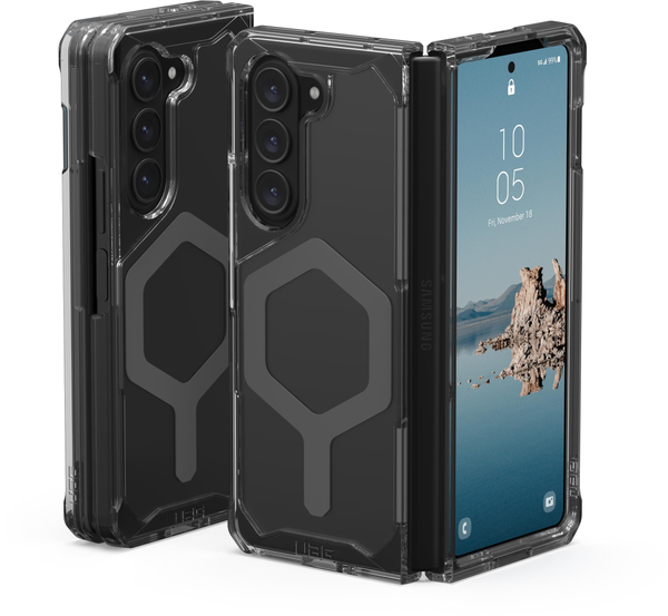 UAG Plyo Pro Case For Samsung Galaxy Z Fold 5 - Ash/Space Grey