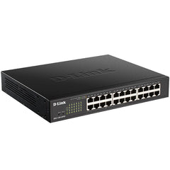 D-Link 24-Port Gigabit Smart Managed Switch - Black