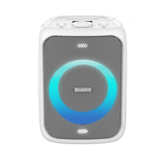 BlueAnt X5 Portable 60W Party Bluetooth Karaoke Speaker - White