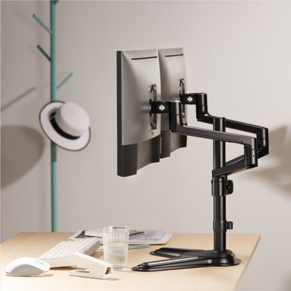 Brateck Premium Articulating Monitor Stand 17"-32" - Matte Black
