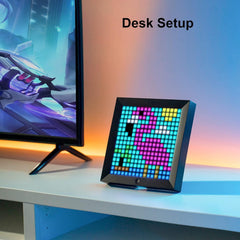 Divoom Pixoo 16x16 Pixel Art LED Display - Black