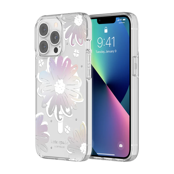 KSNY Protective HS Case w/ MagSafe For iPhone 13 Pro - Iridescen