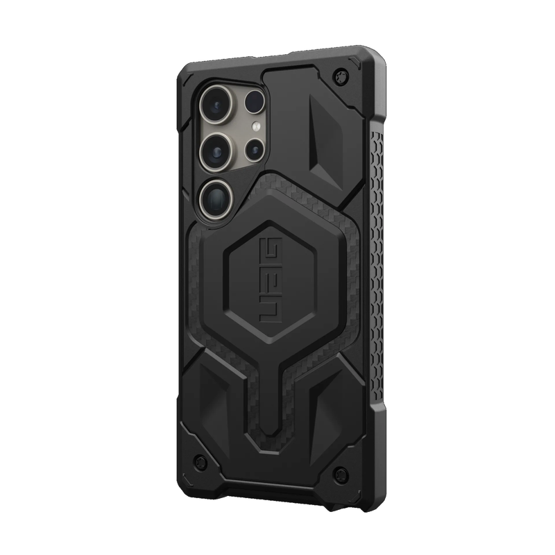 UAG Monarch Case For Samsung Galaxy S24 Ultra - Carbon Fiber