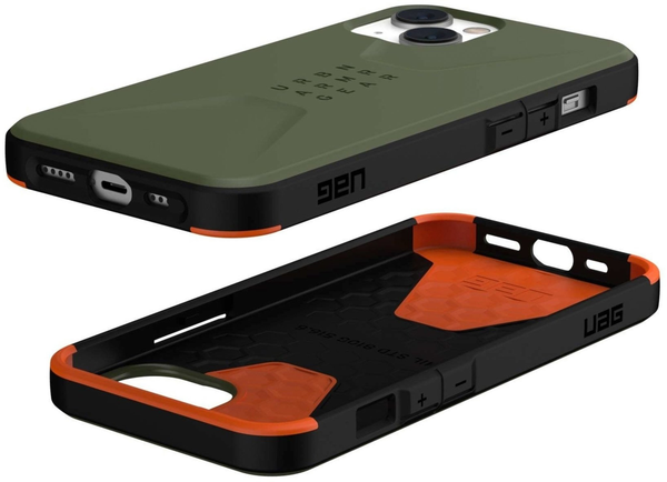 UAG Civilian Case For Apple iPhone 14 - Olive