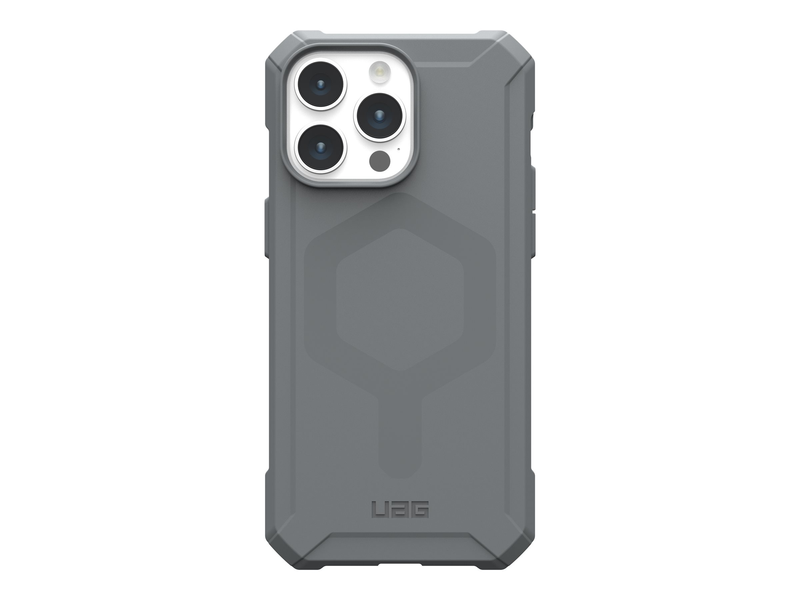 UAG Essential Armor Magsafe Case For iPhone 15 Pro Max - Silver