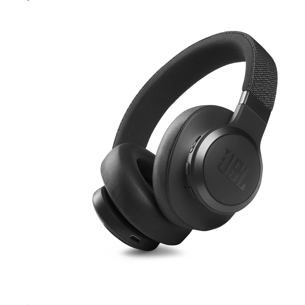 JBL Live 660 Noise Cancelling Over-Ear Headphones - Black