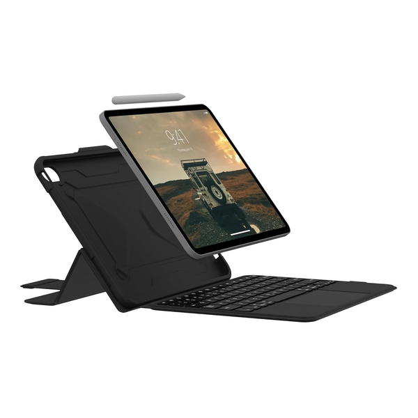 UAG Bluetooth Keyboard Trackpad Case For iPad 10.9" - Black/Ash