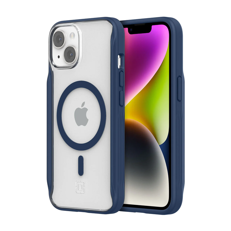 Incipio AeroGrip Case For Apple iPhone 14 - Midnight Navy/Clear