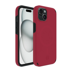 Incipio Duo MagSafe Case For Apple iPhone 15 - Crimson/Black