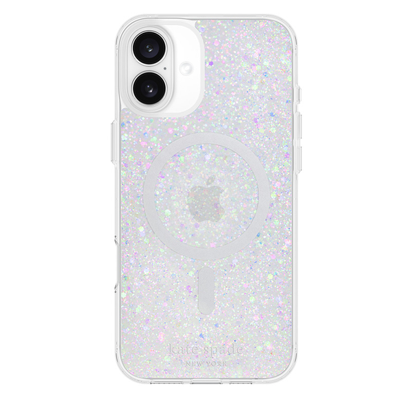 Kate Spade MagSafe Case For iPhone16 Plus - Chunky Glitter