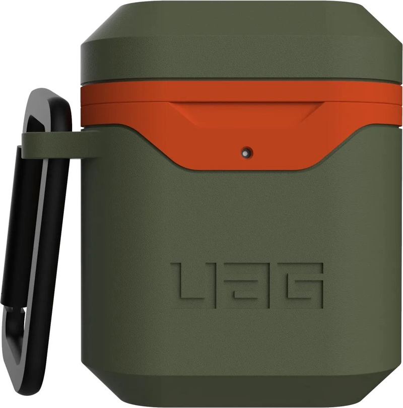 UAG Standard Issue Case For Airpods(1 Gen , 2 Gen) - Olive/Orange