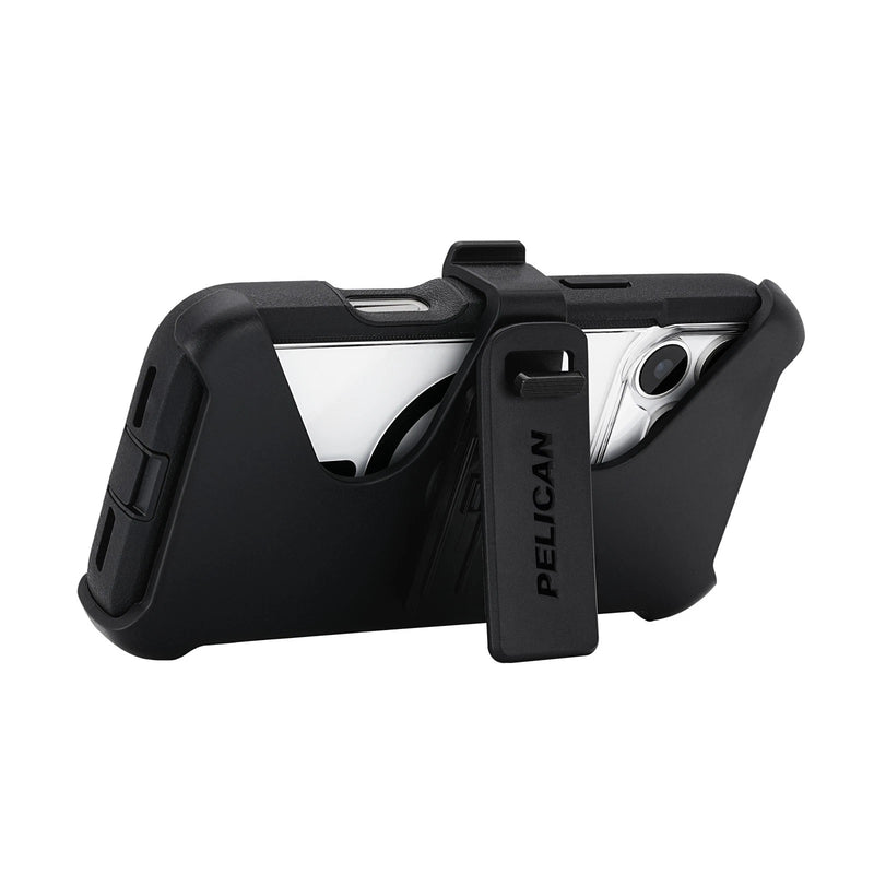 Pelican Voyager MagSafe Case w/ Holster For iPhone 17 Pro Max - Clear