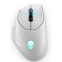 Dell Alienware Wireless AW620M Gaming Mouse - Lunar light