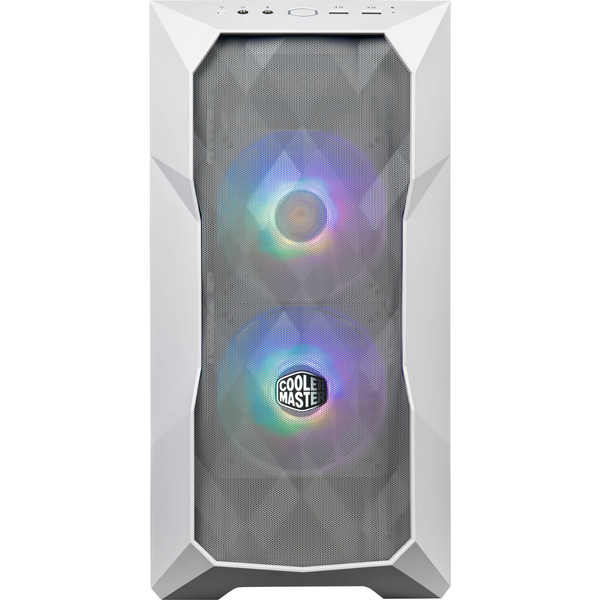 Cooler Master MasterBox TD300 Mesh Mid-Tower Case - White