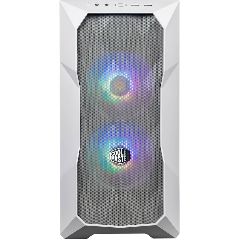 Cooler Master MasterBox TD300 Mesh Mid-Tower Case - White