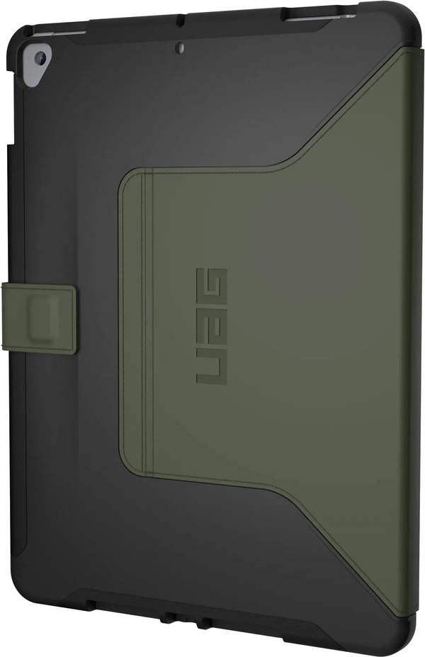 UAG Scout Hand Strap Case For iPad 10.2” - Black/Olive