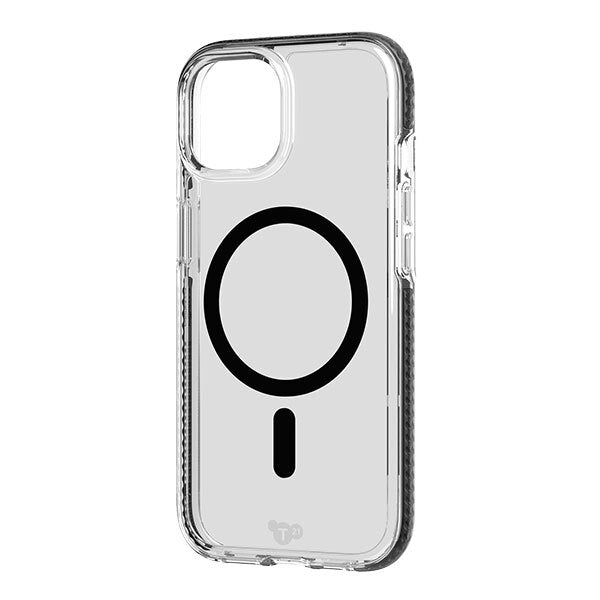 Tech21 Evo Crystal MagSafe Case For iPhone 15 Pro - Graphite Black