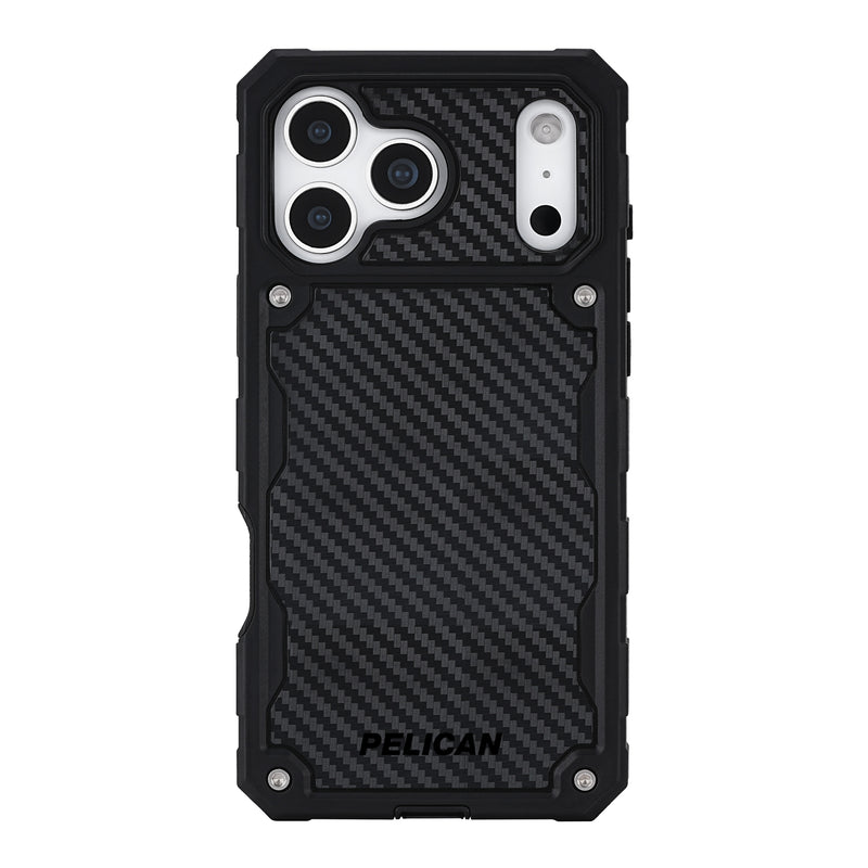Pelican Shield MagSafe Case w/ Holster For iPhone 17 Pro Max - Carbon