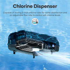 Aiper Surfer S2 Cordless Automatic Pool Skimmer - Black