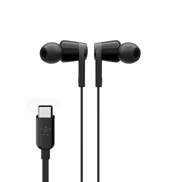 Belkin USB-C In Ear Headphone - Black