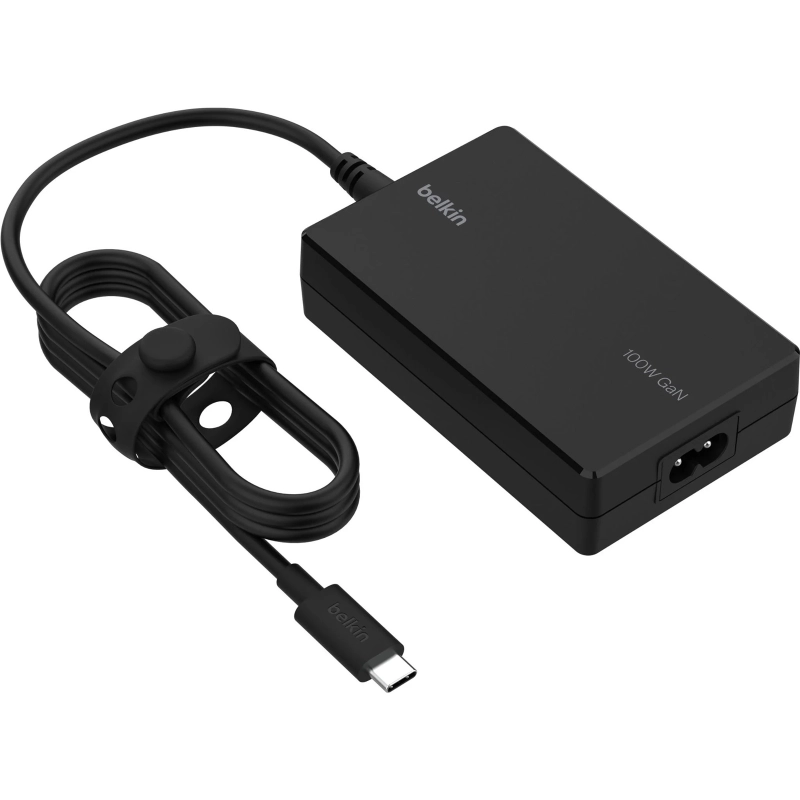 Belkin Connect 100W USB-C GaN Core Power Adapter - Black