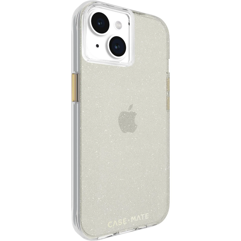 Case-Mate Sheer Crystal Case For Apple iPhone 15 - Gold