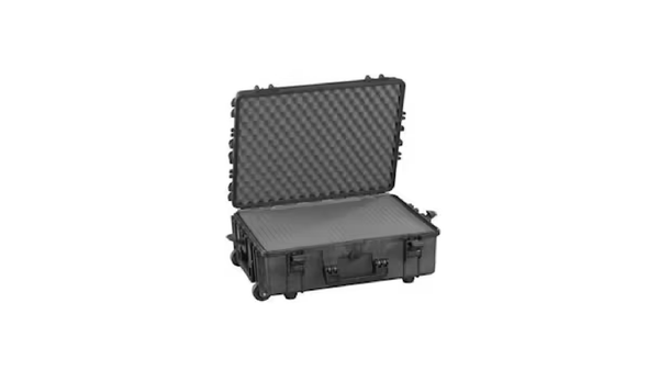 Max Case MAX540H190STR Protective Case + Trolley - Black