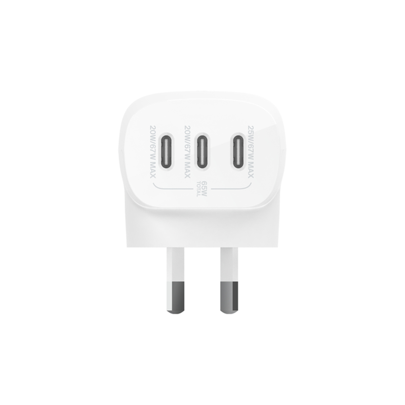 Belkin BoostCharge USB-C Wall Charger w/ USB-C Cable 2M - White