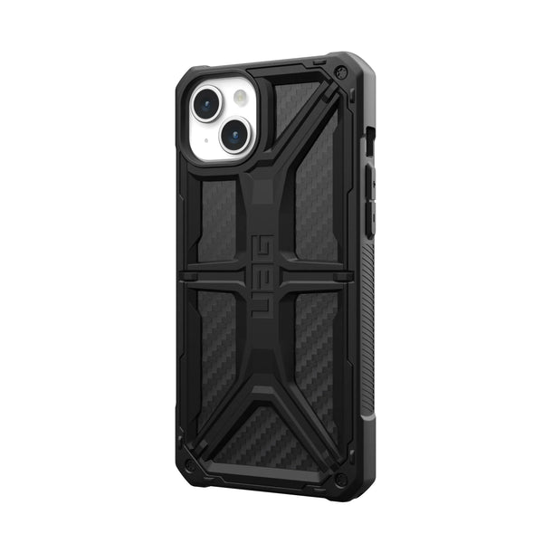 UAG Monarch Case For iPhone 15 Plus - Carbon Fiber
