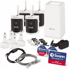 Swann AllSecure650 2K Wireless Security Kit - White