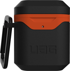 UAG Standard Issue Case For Airpods(1 Gen , 2 Gen) - Black / Orange