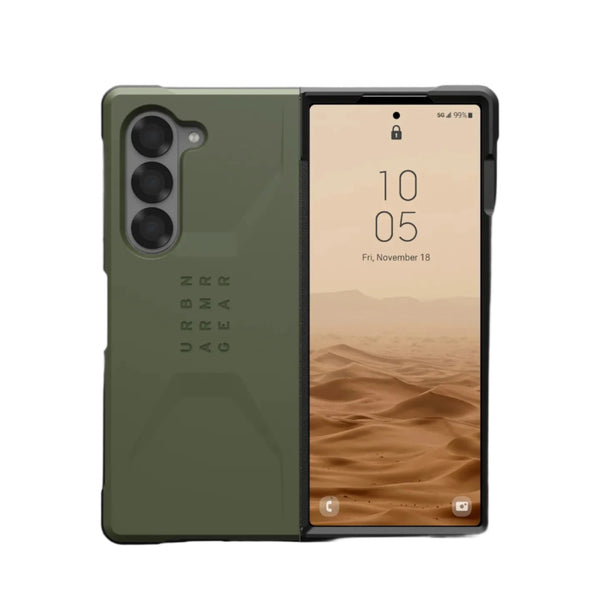 UAG Civilian Case For Samsung Galaxy Z Fold 6 (2024) - Olive Drab