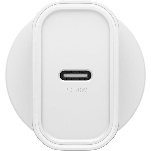 OtterBox 20W USB-C Fast Wall Charger - White