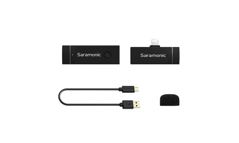 Saramonic Blink Go D1 Lightning  1 x TX 1 x RX - Black