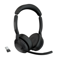 Jabra Evolve2 55 MS Stereo Wireless ANC Headset - Black