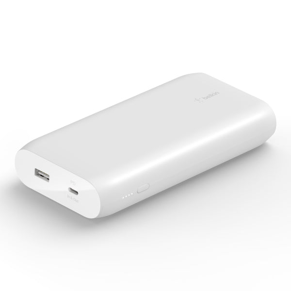 Belkin BoostCharge 20000mAh USB-C Power Bank - White