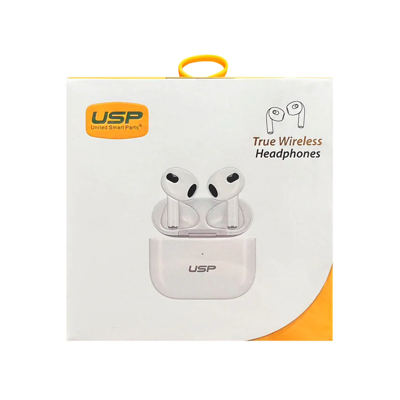USP True Wireless Ear Buds - White