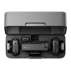 DJI Mic 2 Wireless Microphone System 1TX + 1RX - Black