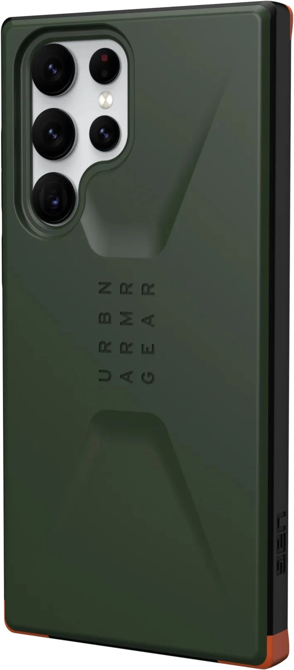 UAG Civilian Case For Samsung Galaxy S22 Ultra - Olive