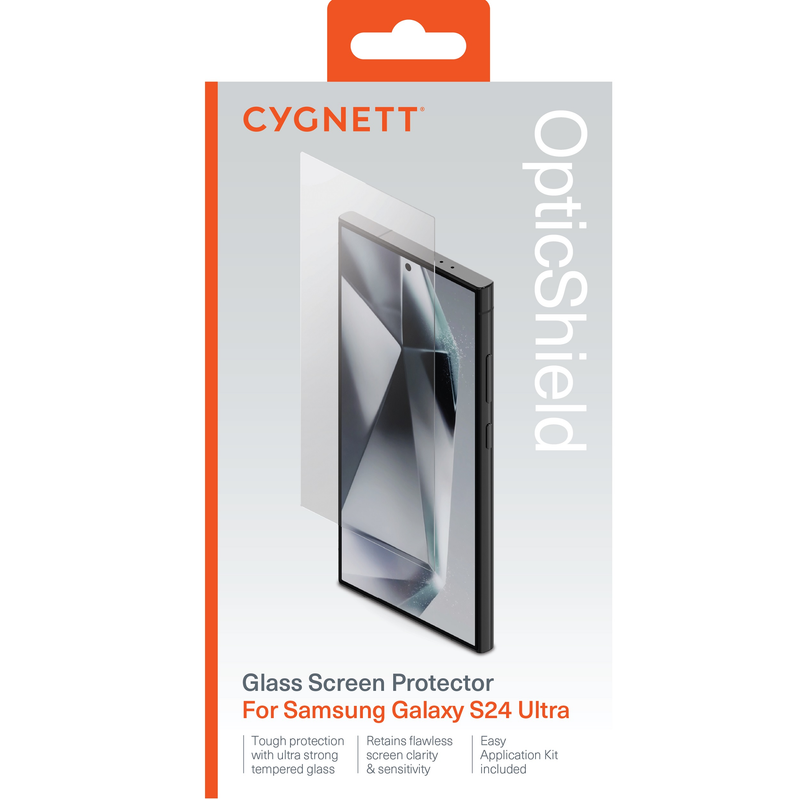 Cygnett OpticShield Screen Protector For Samsung Galaxy S24 Ultra