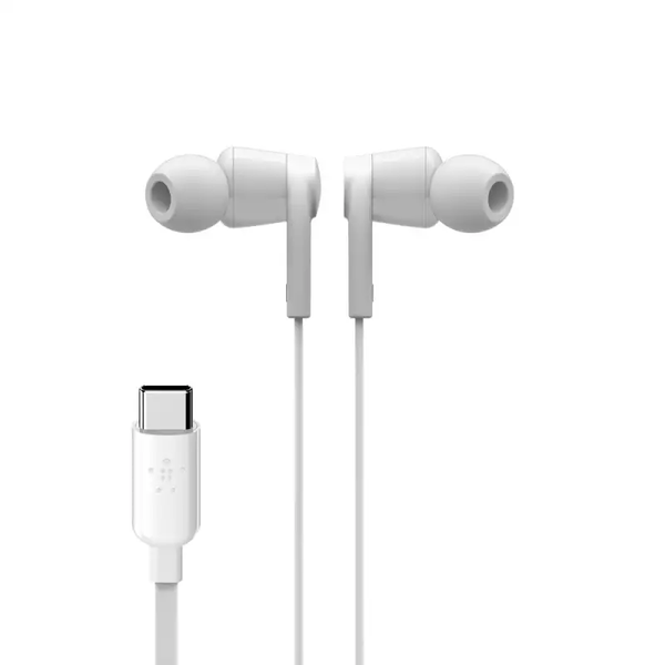 Belkin USB-C In Ear Headphone - White