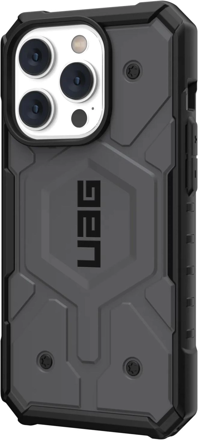 UAG Pathfinder Magsafe Case For iPhone 14 Pro - Silver